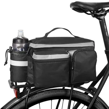 Велосипедна Чанта за Багажник 13Л, Закрепване За задния Багажник, Велосипедна Чанта За Багаж На Задната седалка, Чанта С пагон