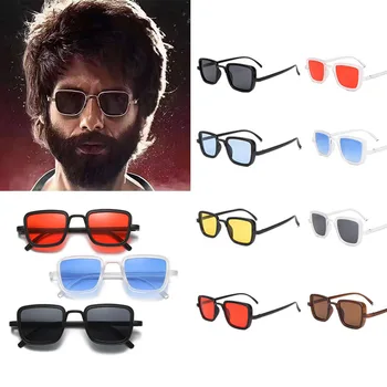 Vintage слънчеви очила в стил steampunk, мъжки 2021, ретро квадратни очила от КОМПЮТЪР, модни маркови слънчеви очила, сенки за жени
