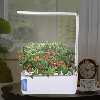 Настолна лампа за хидропоника, определени за отглеждане на растения на закрито, интелигентен многофункционален led лампа за отглеждане на цветя, зеленчуци, лампа за отглеждане на растения