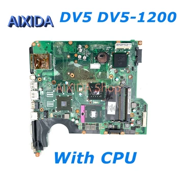 AIXIDA 504640-001 482867-001 за HP Pavilion DV5 DV5-1200 дънна Платка на Лаптоп PM45 DDR2 безплатен дънната ПЛАТКА на ПРОЦЕСОРА е напълно тествана