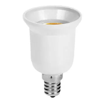1 бр. държач лампи E14-E27 Преобразувател на контакта на Притежателя лампи Адаптер за щепсел разклонител Притежателя на основата на лампата