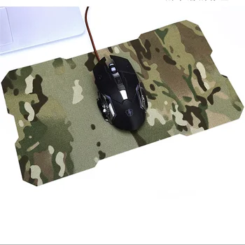 Универсален голям тактически подложка за мишка, поставка за почистване на оръжия, водоустойчив геймърска подложка за лаптоп, военен подложка за мишка, за да проверите за фенове