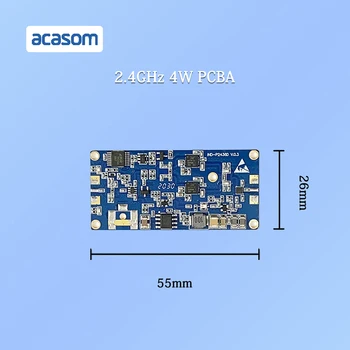 2.4 Ghz 4 W Wifi безжичен широколентов усилвател на път с 2.4 Ghz диапазон на мощност усилвател на сигнала модул ZigBee