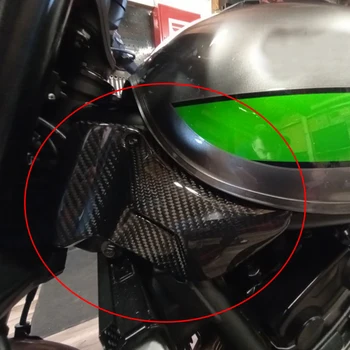 Предната рамка на мотоциклет, страничен капак, панел, защита на обтекател, кормилна летва за Kawasaki Z900RS 2018 2019 2020 Z900 RS, резервни части, изработени от въглеродни влакна