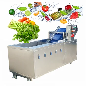 ултразвукова пералня за зеленчуци / технологична мивка за зеленчуци / малка машина за измиване на зеленчуци