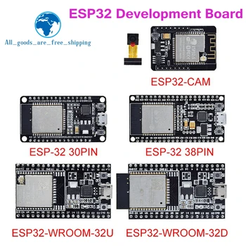1 бр. такса развитие ESP32 WiFi + Bluetooth сверхнизкое консумация на енергия двуядрен ESP-32 ESP-32S ESP 32 подобен ESP8266