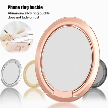 2 бр. метален пръстен, стойка за телефон, стикер от алуминиева сплав с автомобилен покритие, тенис на магнитен държач за iPhone Redmi Samsung, Huawei
