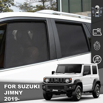 За Suzuki Jimny Sierra JB74 2018-2022 Авто сенника на Предната Рамка на Предното Стъкло Завеса Задната Страна на Детско Прозорец на сенника Щит