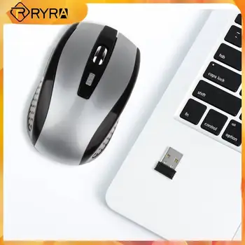 RYRA 2,4 Ghz USB Безжична Мишка 1600 dpi 3-Зъбни Геймерская Мишката 6 Комбинации Без Звук PC Лаптоп Регулируеми Геймърска Мишка Офис Акумулаторна Мишката Нова