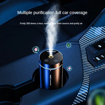 Интелигентен Автомобил Безжичен Овлажнител за Въздух с Голям Капацитет За Домашния Офис Мини Автомобилен Въздушен Маслен Дифузор Овлажнители USB Машина За Ароматерапия