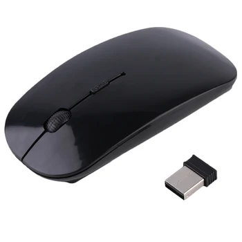 Професионална безжична оптична мишка 2.4ghz, съвместима с безжичен бутон USB, детска мишката, слот на мишката, компютърна мишка за PC, лаптоп