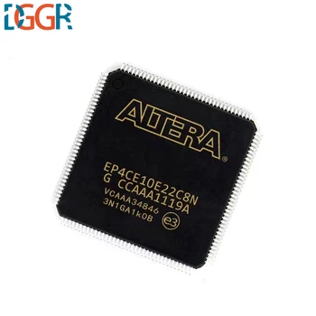DGGR Оригинални интегрални схеми EP4CE10E22C8N QFP-144 за ALTERA FPGA - програмируема матрица на клапани в полеви условия