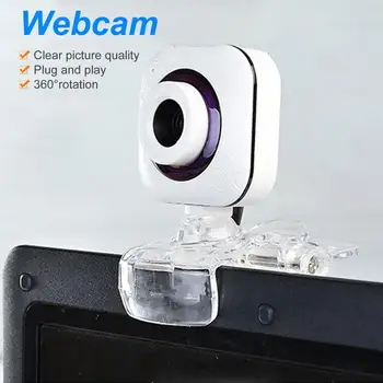 Десктоп, уеб камера, здрава цифров фотоапарат с резолюция 480P, лесна за управление, практическа уеб камера USB