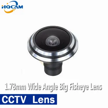 HQCAM High Quantity Security Широкоъгълен обектив 5MP 1.66 мм, 1.8 мм 1.78 мм 182 градуса широкоъгълен Обектив за IR Камери за видеонаблюдение