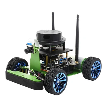 За JetRacer РОС кола робот с изкуствен интелект AI САМ Kit обновен за таксите, разработване на Нано US Plug