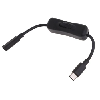 Удобен USB удължителен кабел C между мъжете и жените с включването/выключением за Raspberry 4 и други устройства тип C Y3ND