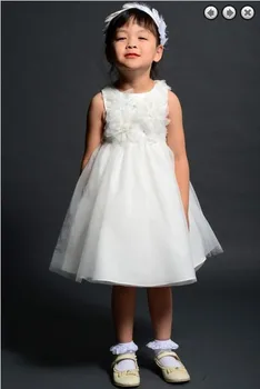 безплатна доставка рокля с цветя модел за момичета на сватбата 2022, вечерни рокли, с бяла рокля за причастие, детски коледни празнични рокли за момичета
