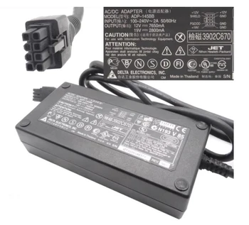 Delta Electronics ADP-145BB, 12 В 7,65 А /19 2,8 А, 8 дупки, IEC C14, захранващ адаптер за лаптоп