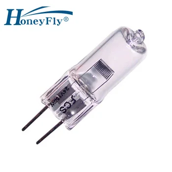 HoneyFly 20pcs Проектор Халогенна Лампа FCS 64640 G6.35 24 150 W Топло Бяла Лампа Crystal Светлина Оптични Инструменти, Медицинска Лампа