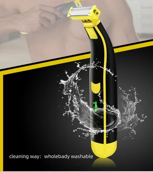 Самобръсначка за мъже/жени, акумулаторна батерия портативен тример за цялото тяло, USB-акумулаторна самобръсначка, тример водоустойчива машина за бръснене на косата