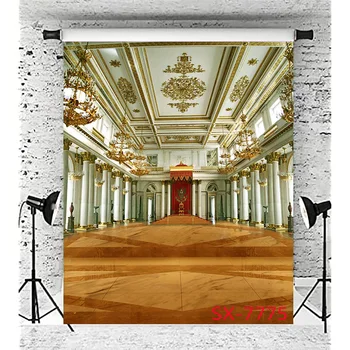 Дворецът европейски стил Ретро Класически фонове, за снимки подпори Художествен заключване Архитектура студиен фон DYL-04