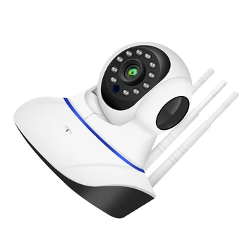 Безжична камера за наблюдение от Мобилен телефон, дистанционно Wi-Fi мрежа за нощно виждане с висока разделителна способност, домашно наблюдение и управление на дома