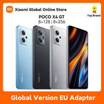 Глобалната версия на POCO X4 GT 5G 128gb/256gb Яркост 8100 144 Hz Дисплей с динамично превключване 64 Mp Тройната Помещение 67 W Зареждане