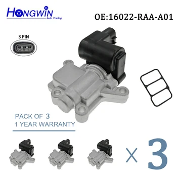 3 ПРЕДМЕТ 16022-RAA-A01 Нов Клапан за Управление на въздух на Празен ход IACV За Honda Element Accord 2.4 L 3.0 L ПЕРИОДА 2003-2006 16022RAAA01 AC4266 AC533