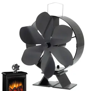 Термоелектрически вентилатор, сейф вентилатор за дърва, безшумен вентилатор за дърва горелки, ефективно разпределение на топлината в дома си
