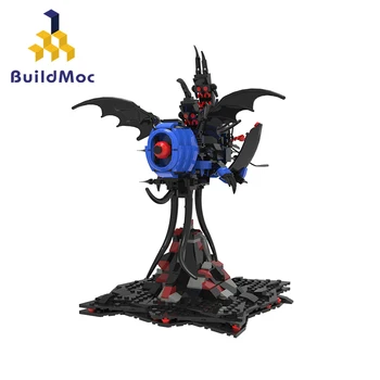 BuildMoc Космически Ужас Зомбита Едноок Чудовище Набор От Градивни Блокове Улов Същество Тухли Играчки За Деца Подаръци За Рожден Ден