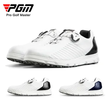 Обувки за голф PGM, водоустойчив мъжки обувки, нескользящая обувки без бодли, лятна дишаща мъжки обувки