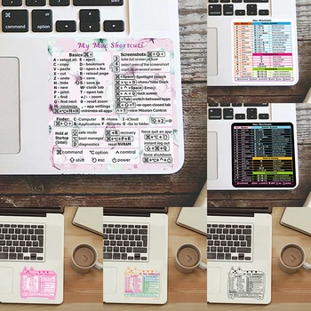 Компютърна история клавишна комбинация, стикер, лепило за настолни компютри с Windows, на вашия лаптоп, за Lightroom, за Macbook, етикет