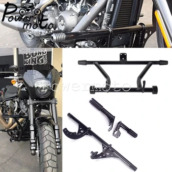 За Softail на Harley Street Bob Low Rider FXLR FXBB FXLRS Стандартна Защита за Преден Двигателя на Мотоциклет Отбивка на Планк Защита на Магистрала