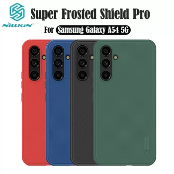 Nillkin За Samsung Galaxy A54 Калъф Супер Frosted Shield Pro TPU Рамка PC Shell Защитно Делото За Samsung A54 5G Броня