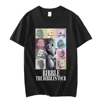 Сладки тениски The Bibbles Tour с графичен дизайн, мъжки и дамски Модни ежедневни тениски от 100% памук, високо качество на Летните Потници, Тениски, Градинска облекло