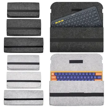 60/87/104 клавиши Чанта за клавиатура, войлочный комплект за клавиатури, механична клавиатура, калъф за носене, чанта за съхранение, периферна чанта, защитен калъф
