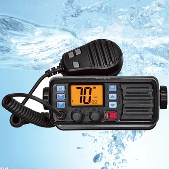 Най-новата морска УКВ-радиостанция RS-507M с GPS 25W Уоки токи IP67 водоустойчив до мобилна УКВ-радиостанция