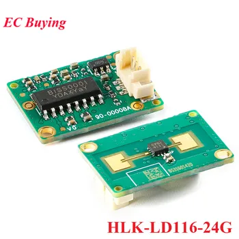 HLK-LD116-24G Обхват на дължина на вълната mm MM Модул радарного сензор LD116 24G PIR Разстояние за откриване на движение 4-6 м 6 стока