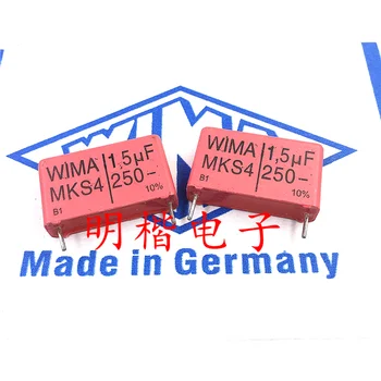 30шт Германия WIMA MKS4 250V 1.5 ICF 250V 155 1U5 22.5 Стъпка безплатна доставка