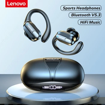Слушалки Lenovo XT80 Bluetooth 5.3 Настоящите безжични слушалки с бутон за управление на микрофон, заушники с шумопотискане, водоустойчиви слушалки