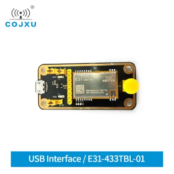 E31-433TBL-01 Модул за серия E31 Тестова платка USB към TTL Тест такса AX5243 17dBm 433 Mhz Модул за безжични радиоприемник FEC Ин