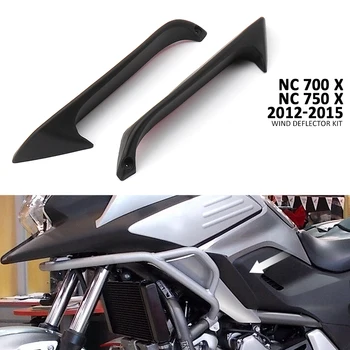Нови Аксесоари За Мотоциклети Предни Въздушен Дефлектор Комплект Черна За Honda NC700X NC750X NC 700X NC 750 X 2012 2013 2014 2015