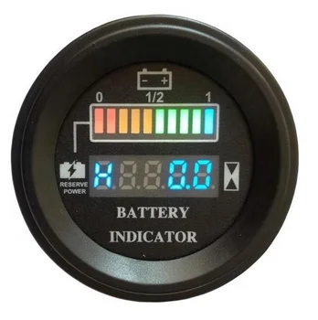През цялата Индикатор за зареждане на батерията SOC с CAN-шина за LIFEPO4 батерии
