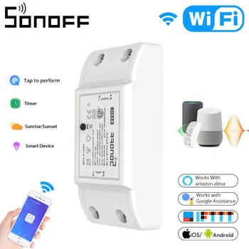 SONOFF BASIC Wifi Smart Switch Модул 10A Безжично ПРИЛОЖЕНИЕ за Дистанционно Управление Таймер Ключа за лампата Автоматизация на Умен Дом За Алекса Google