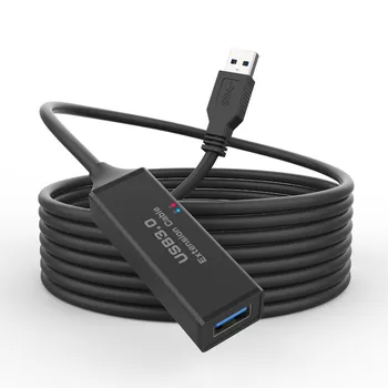 Високоскоростен кабел за пренос на данни USB 3.0 за мъже и жени, удлинительный кабел за компютърна камера, принтер, 5 м, 10 м, 15 м, 20 м