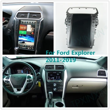 9.0 За Ford Explorer 2011-2019 авто стереоэкран Android, авто радио, мултимедиен плеър Tesla, автомобилен GPS навигатор, главното устройство
