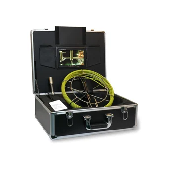 7-инчов LCD екран и 20-метров кабел, HD 600TVL, водоустойчива камера за инспекция на канализационни тръби, за да се гарантира сигурността на тръби