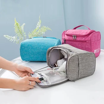 Водоустойчив калъф за женските козметични чанти, органайзер за пътуване, мъжки косметичка, чанта за грим, чанта за тоалетни принадлежности, чанта за пране