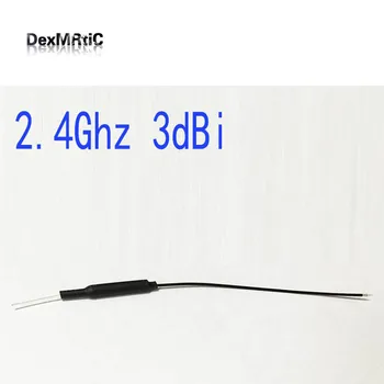 1 бр. антена с медна тръба 2,4 Ghz 3dbi OMIN WIFI приемник, изолационен ръкав за безжичен модем