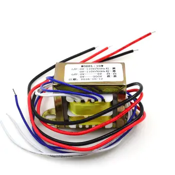 Трансформатор GZLOZONE 10 W EI За лампового предусилителя от 0-110 В * 2-0-6 В 1A 0-200 В 20 ma